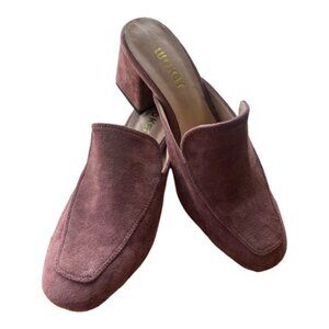 Luckey  Heeled Suede Mules